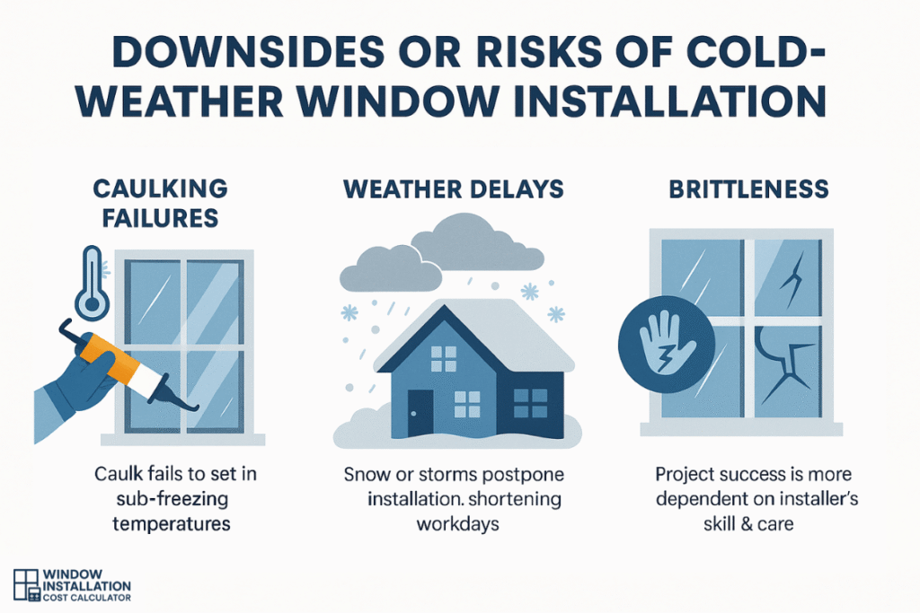 What Are the Downsides or Risks of Cold-Weather Installation?